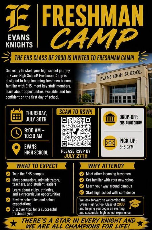 EHS Class of 2030 Freshman Camp