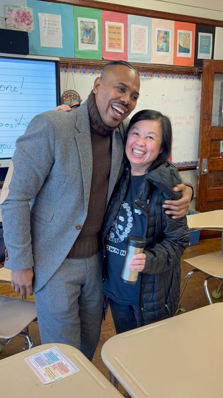 Edwin D’Angelo and Ms Li