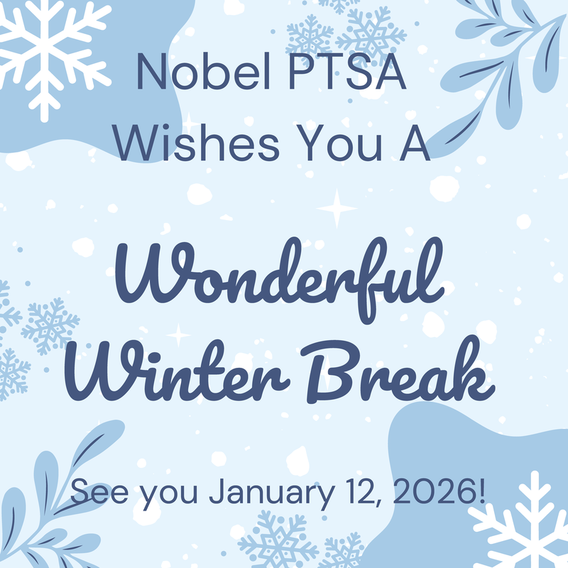 Nobel PTSA wishes you happy holidays! Featured Photo