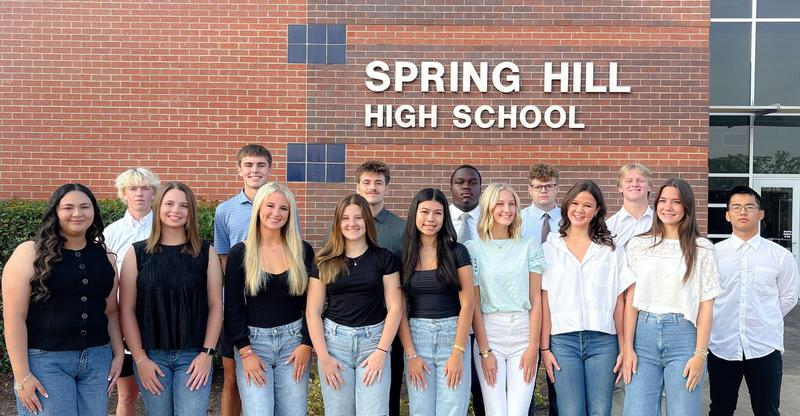 Fifteen SHHS Seniors Selected for Texas Bank and Trust Board of Directors