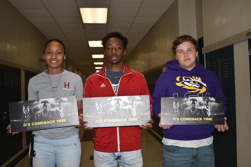 McComb High School Scholars receive Random Acts of Kindness Scholar Photos