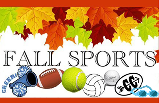 fall sports graphic