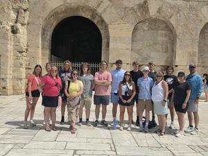 MCS students traveled to Greece in July 2026
