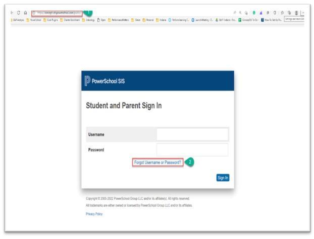 Powerschool web screenshot 1