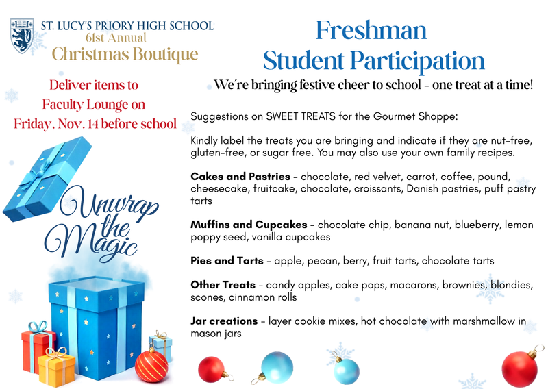 BOUTIQUE - GRADE LEVEL REQUIREMENTS