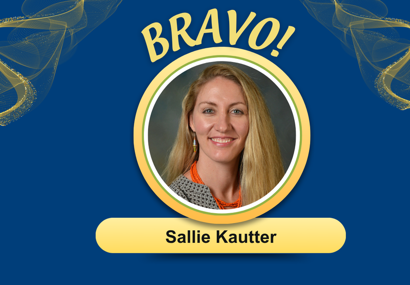 Bravo Award winner Sallie Kautter