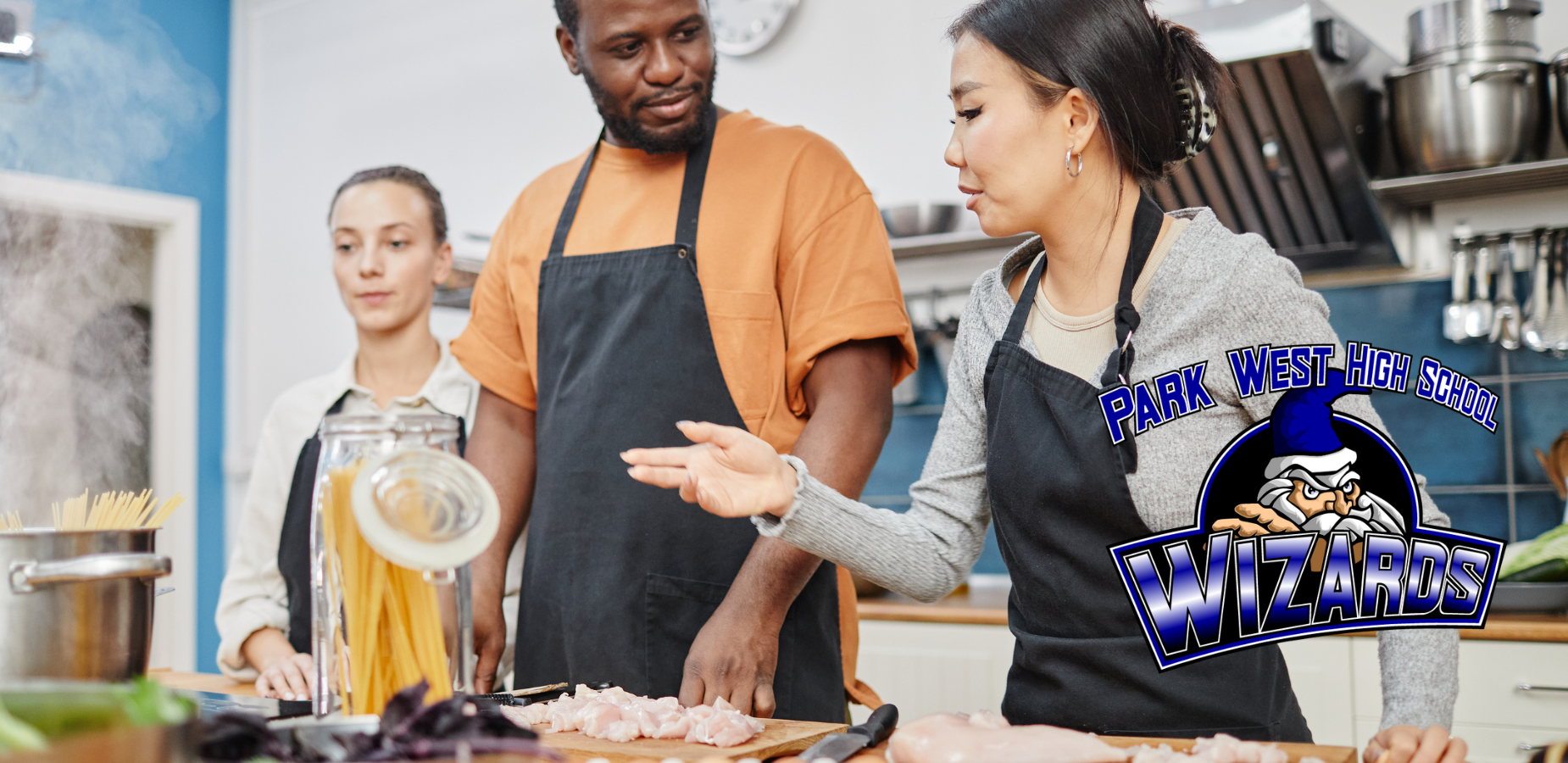 Shuffle homepage banner for Park West HS