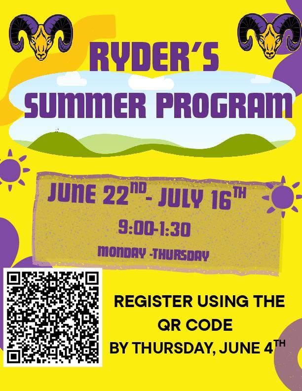 Ryder Summer Program