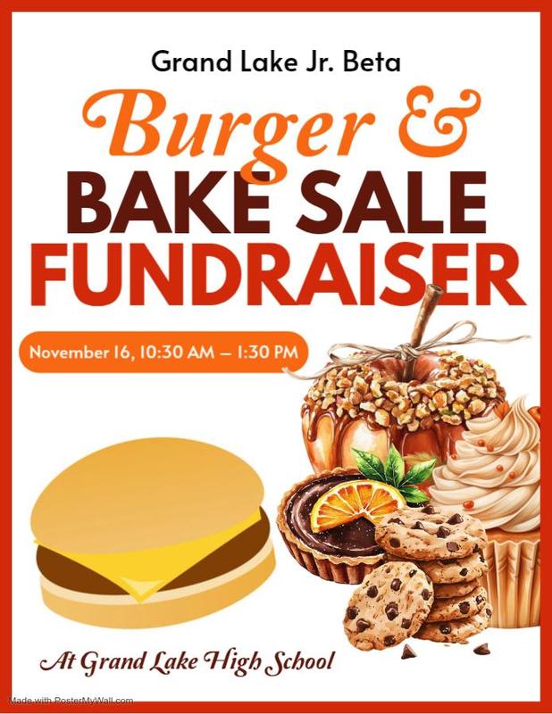 Middle School Jr. Beta bake & BBQ fundraiser