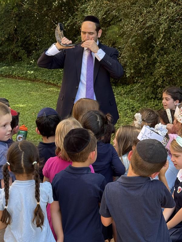 blowing the shofar