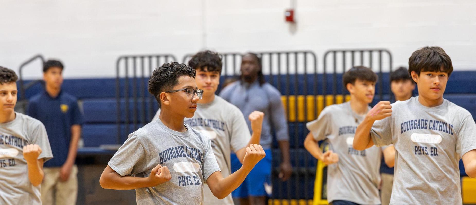 BCHS Alumni karate