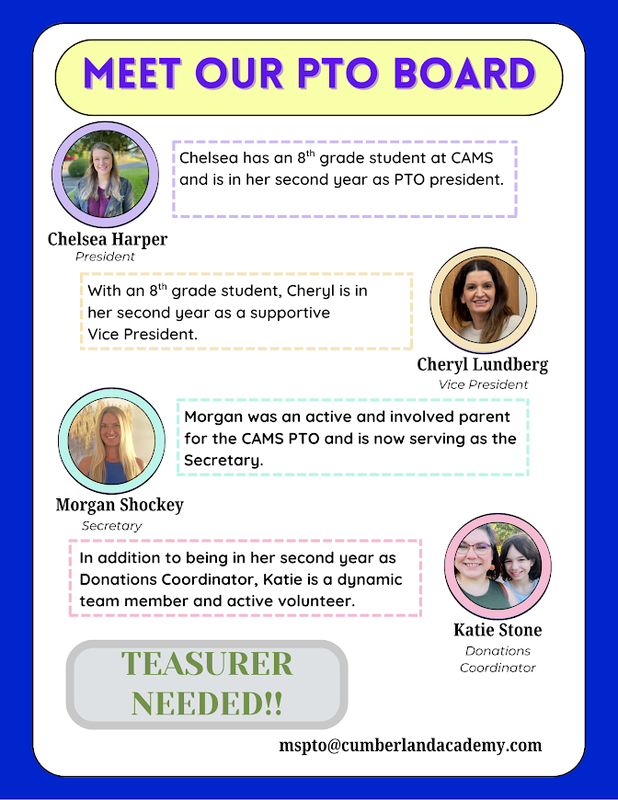 Meet our CAMS PTO!!!