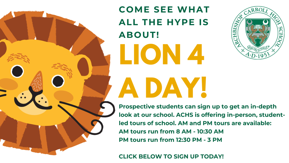 Lion 4 a Day Flyer