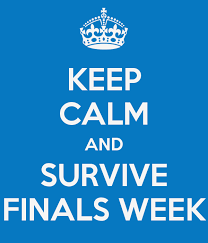 Finals Week!!! December 15th