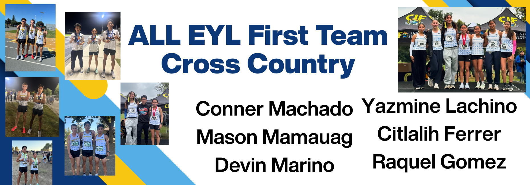 Cross Country All EYL 1st Team