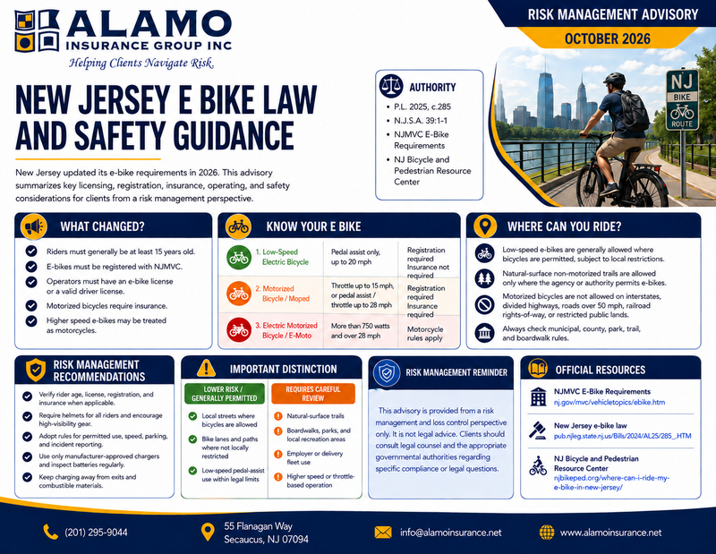 NJ E-Bike Law Overview Featured Photo