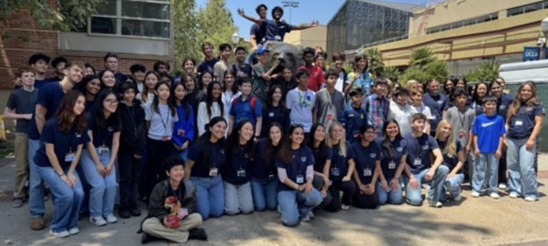 Palms students at UCLA