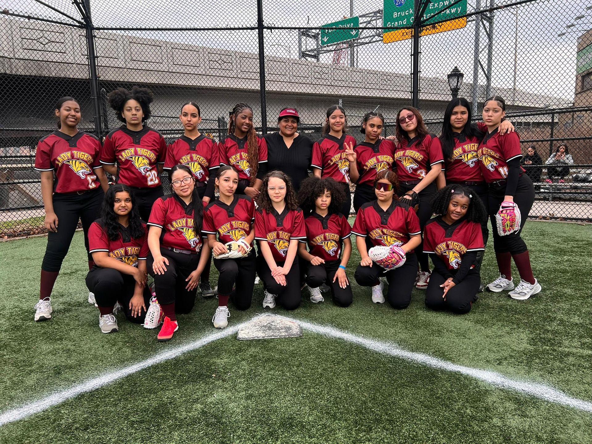 Girls' Varsity Softball Team