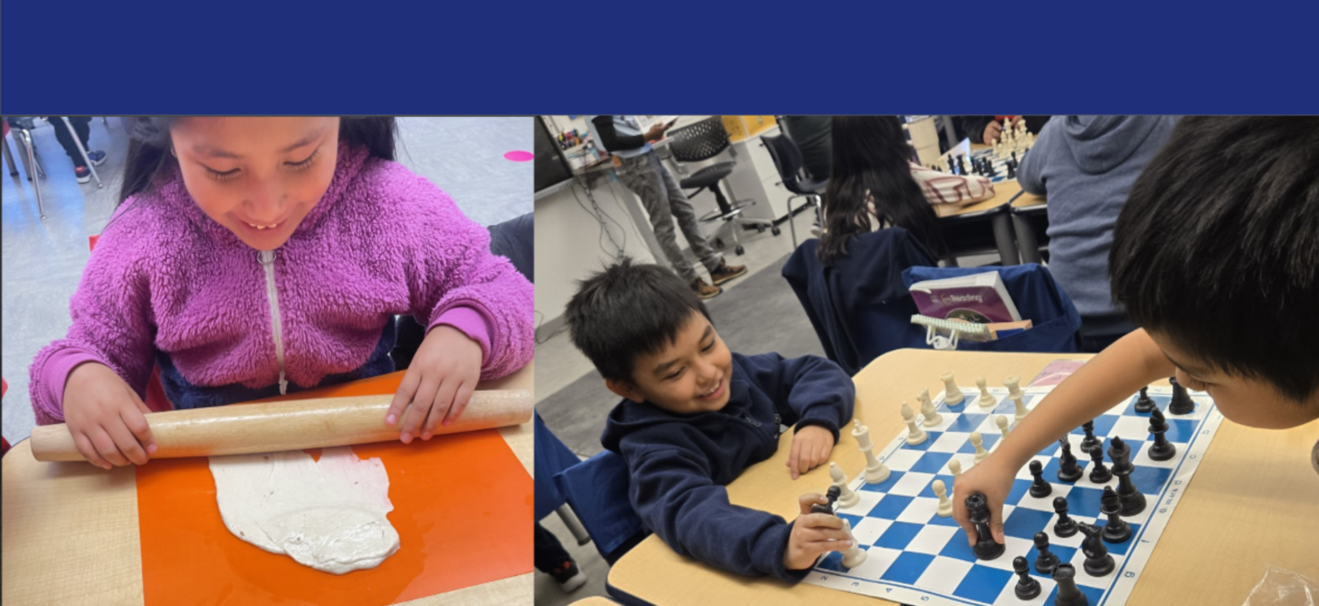 Residencies at PS110Q (Cooking Class and Chess)