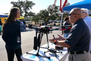 SVHS Scarlett Leon and Terracon rep Mike Stump