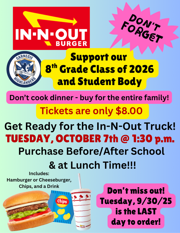 in-n-out fundraiser