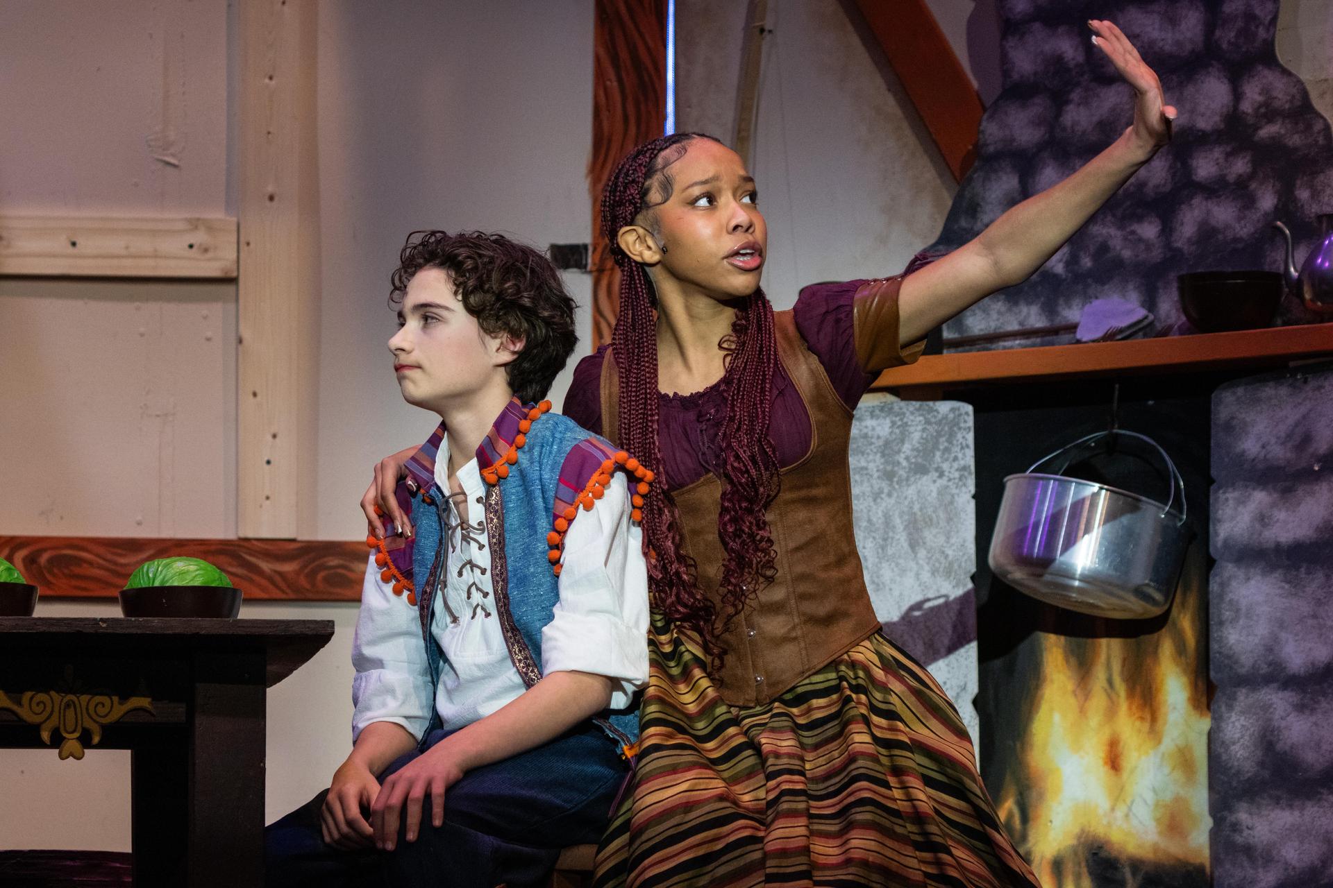 A scene from Something Rotten, Jr.