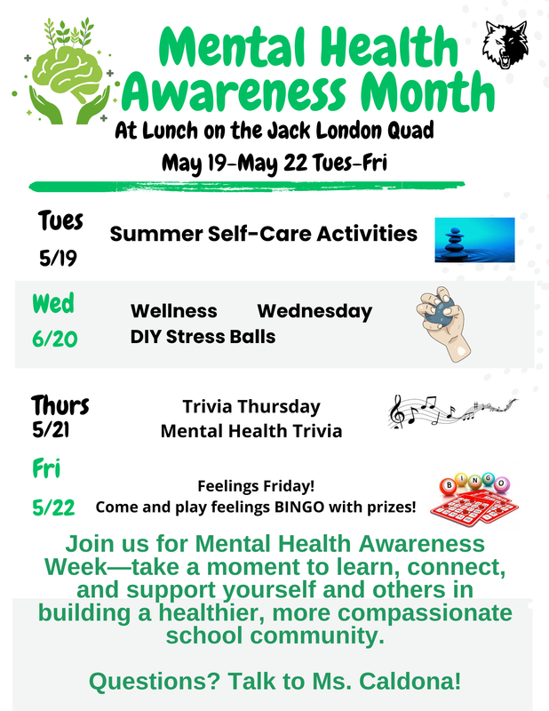Mental Health Awareness Month Activities