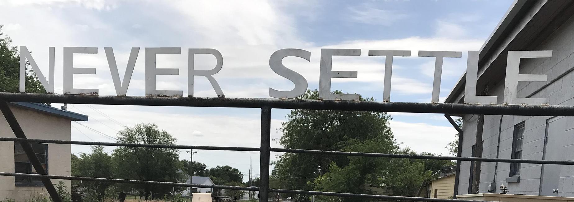 Never Settle