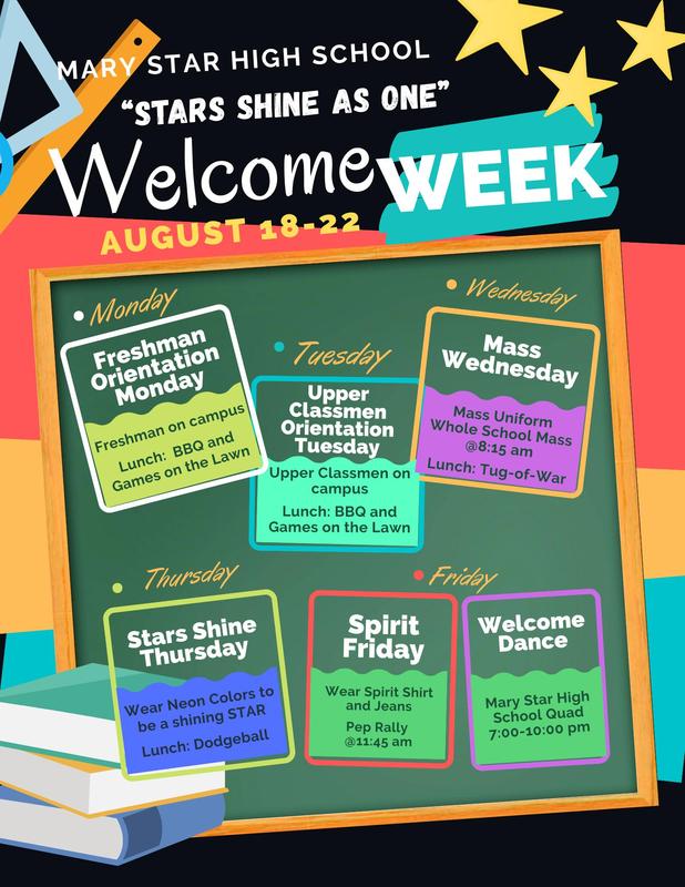 MSHS Welcome Week 2025-2026