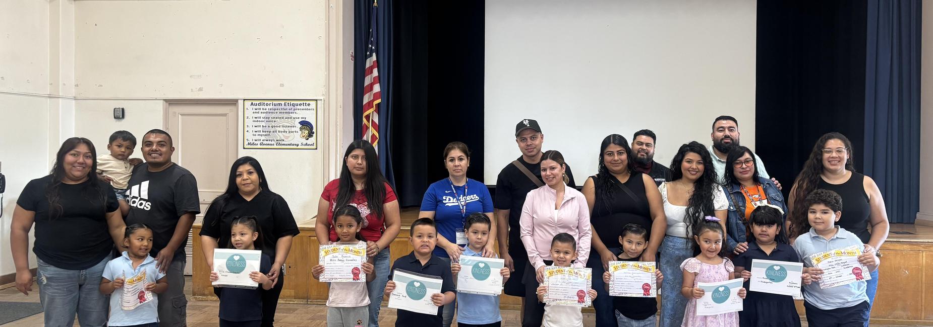 September's Students of the Month!