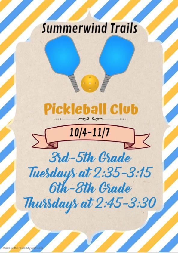 pickleball club
