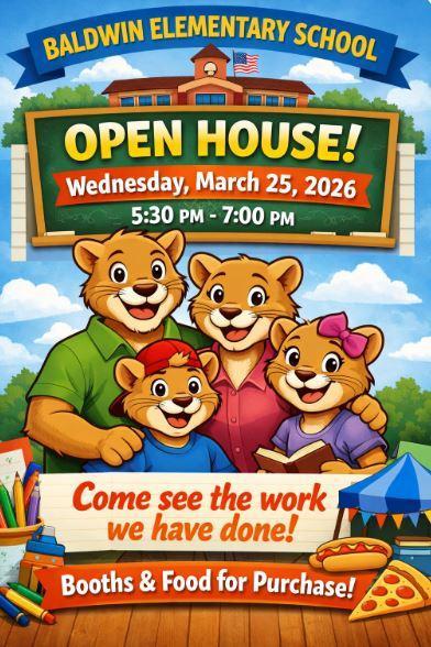 Wednesday, March 25th - Open House - 5:30 pm - 7:00 pm Featured Photo