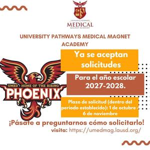 UMED Application Window Spanish