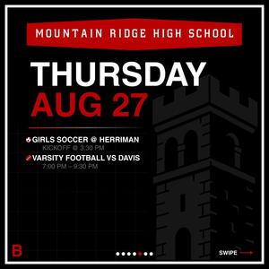 The Watch List - Thursday, August 27, 2026
