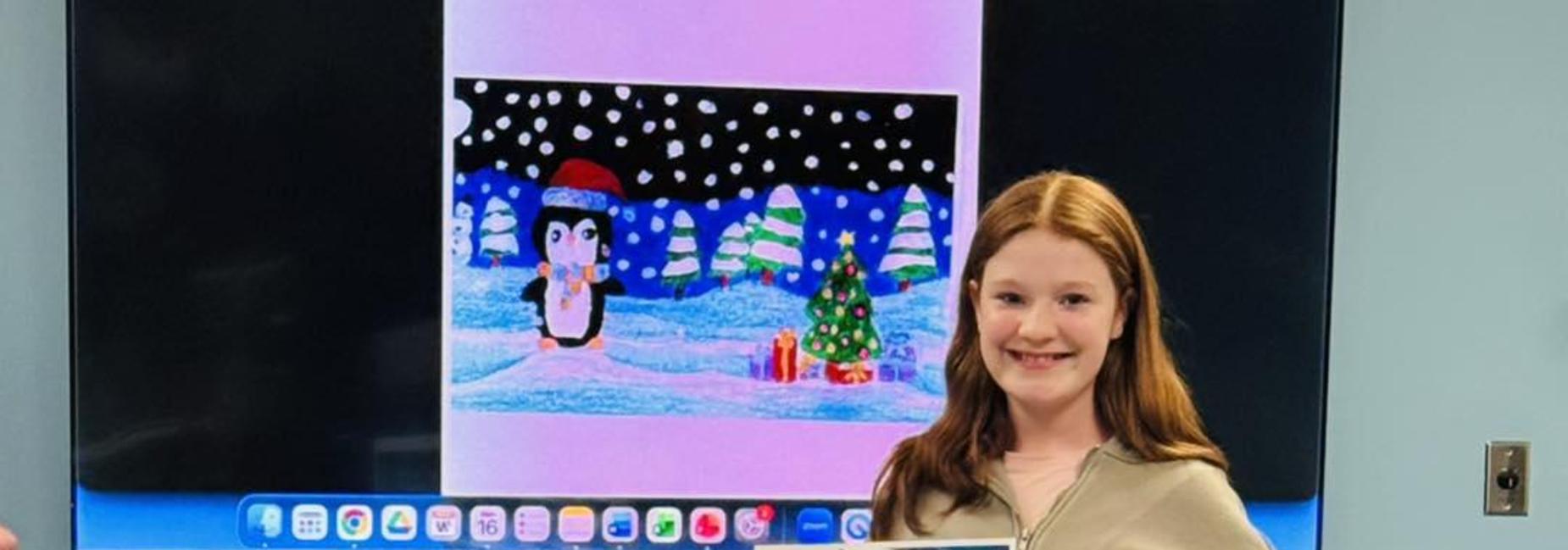 District Holiday Card Artist