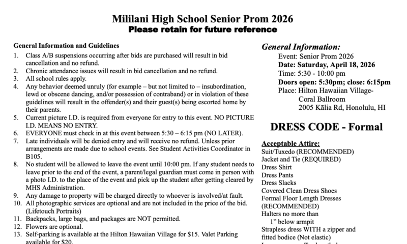 photo of bid reminders