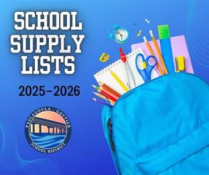 School Supply Lists