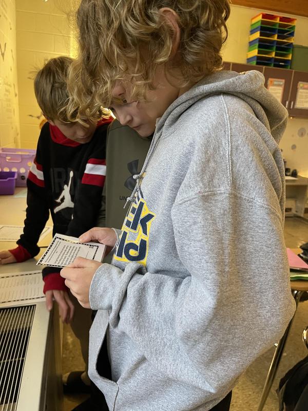 Students master the art of reading between the lines