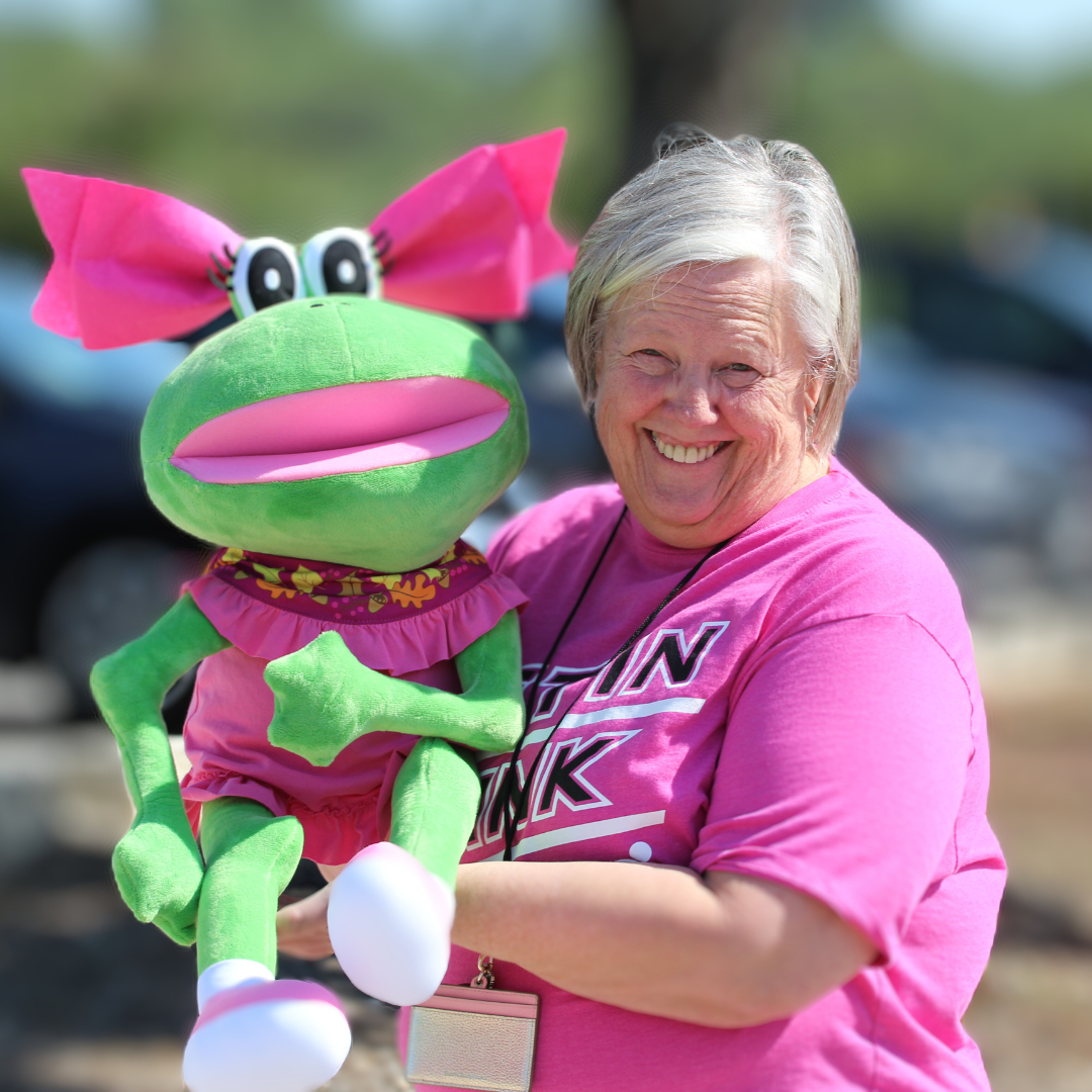 teacher with puppet