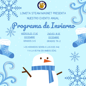 Winter Program spanish 12-8-25