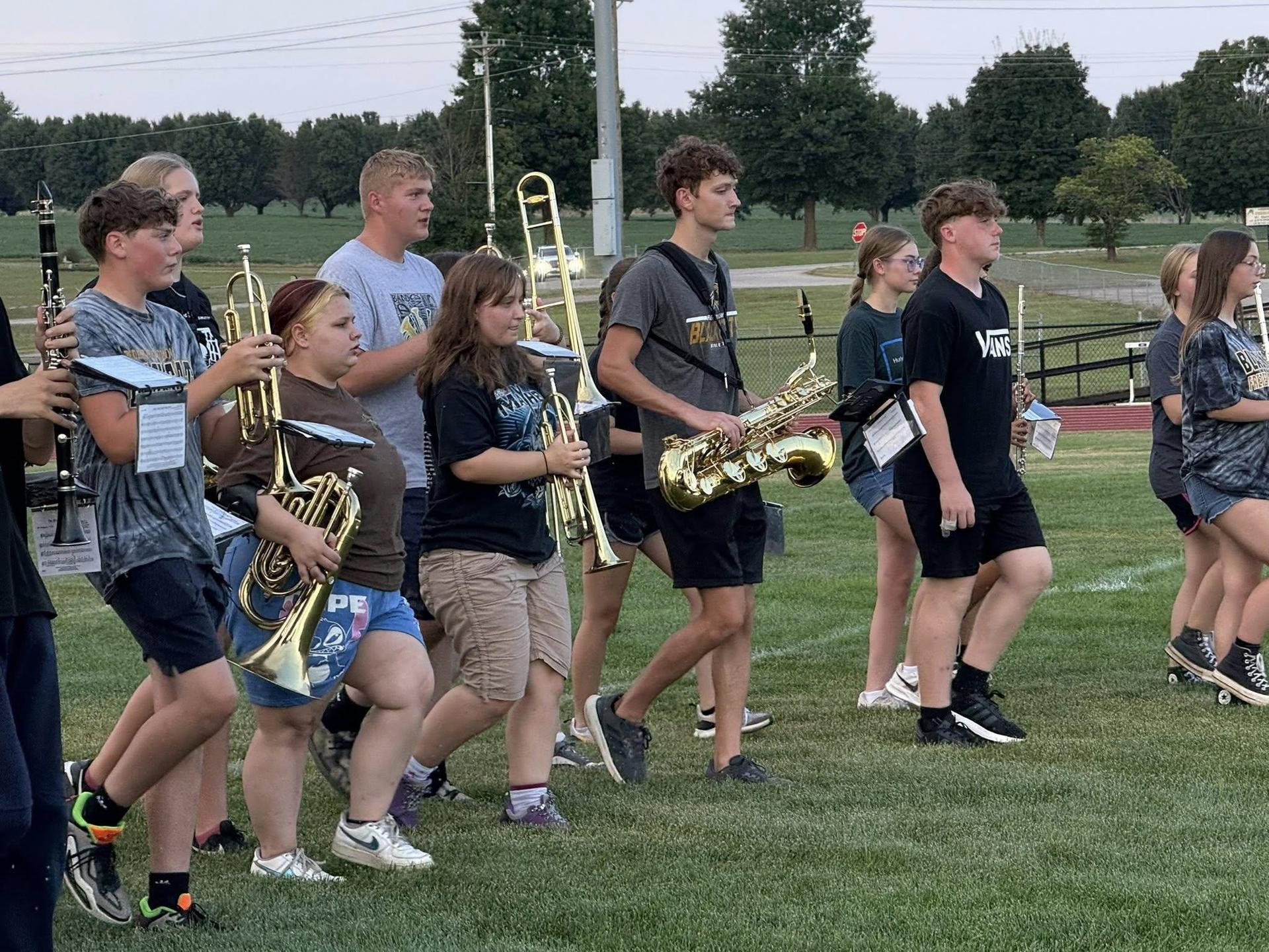 Band at Football 2025