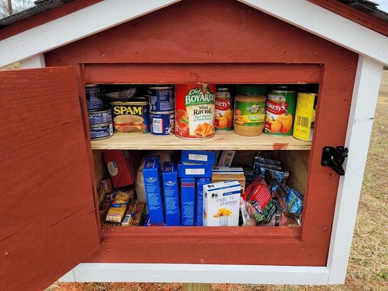 New Little Free Pantry Is Placed In Memory of Hunter Brown Thumbnail Image