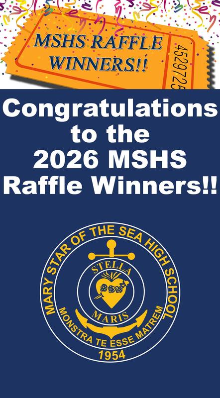 Raffle Winners Fall 2026