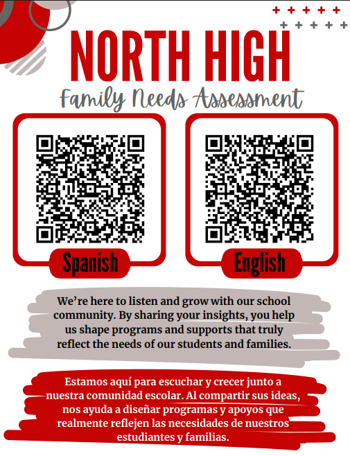 family needs assessment sign up flyer