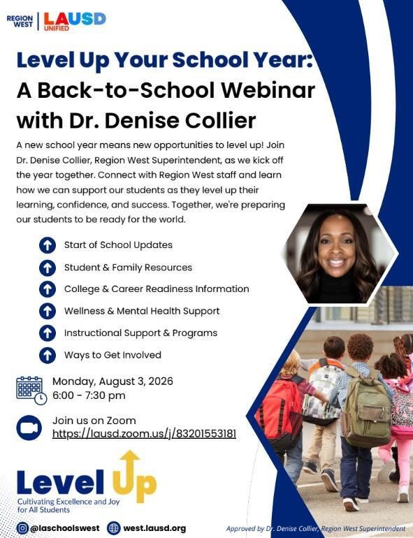 Back to School with Region W Superintendent