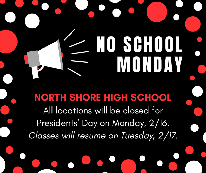 No School on Monday, February 16, 2026 Featured Photo
