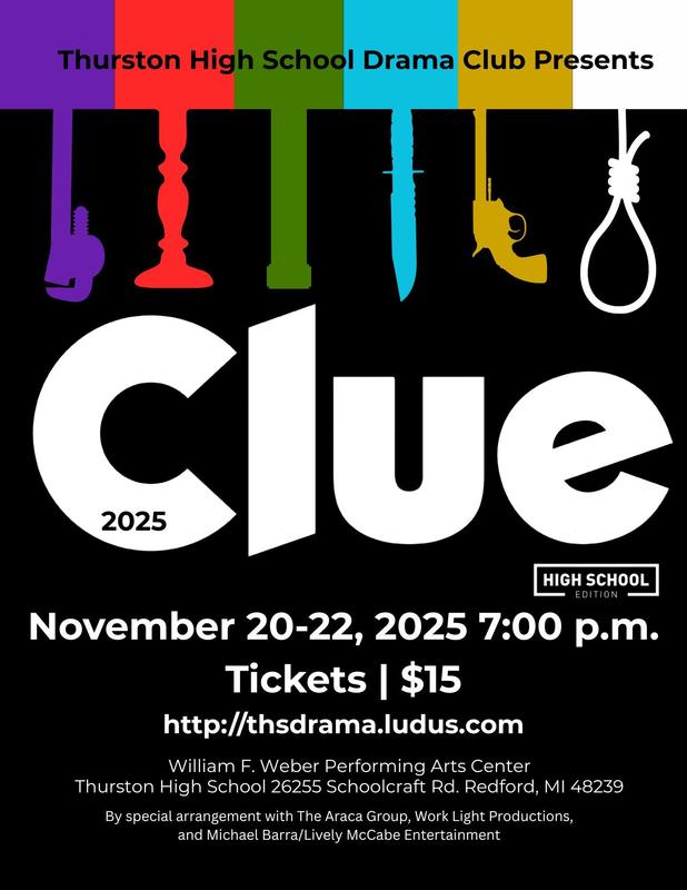 Playbill for Fall Play