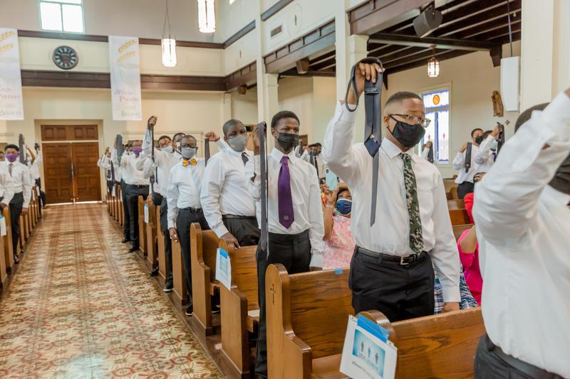 Eighth Grade celebrates Rite of Passage Ceremony Featured Photo
