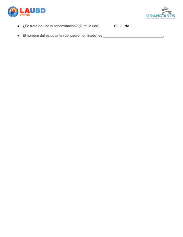 lslc parent form