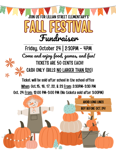 Fall Festival Flyer English